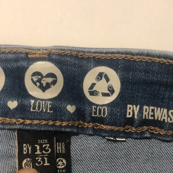 Rewash super high wedge button fly shorts - Picture 8 of 13